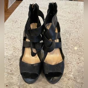 Dolce Vita Wedge Sandals Size 8 Black